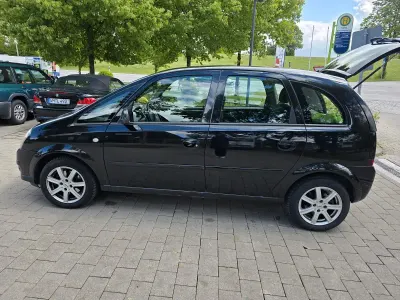 Gebraucht Opel Meriva 105 PS (77 kW) 2008 Schwarz Van / Kleinbus