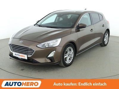 Gebraucht Ford Focus Cool & Connect 125 PS (91 kW) 2018 Braun Limousine