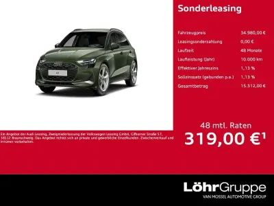 Gebraucht Audi A3 Advanced Plus 150 PS (110 kW) 2025 Distriktgrün metallic Limousine