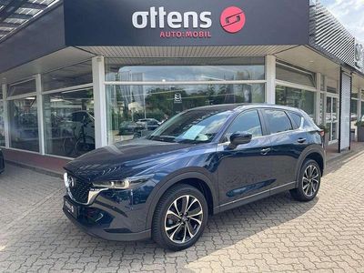 Deep crystal blue Gebraucht 2024 Mazda CX-5 Ad'Vantage SUV | 34.980 € (Fairer Preis)