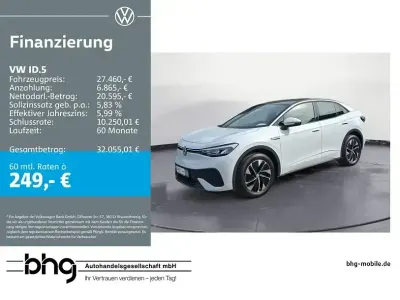 Gebraucht VW ID.5 Pro Performance 150 kW (204 PS) 2023 Weiß SUV