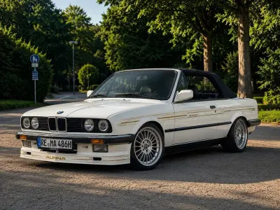 Gebraucht BMW 325 Cabriolet 170 PS (125 kW) 1989 Weiß Cabrio