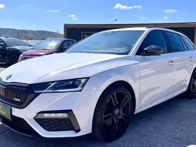 Gebraucht Skoda Octavia RS 200 PS (147 kW) 2021 Moonweiss metallic Kombi