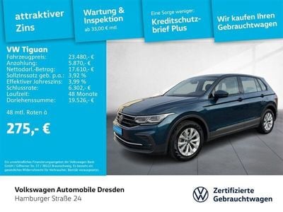 Gebraucht VW Tiguan 150 PS (110 kW) 2020 Nightshade blue metallic SUV