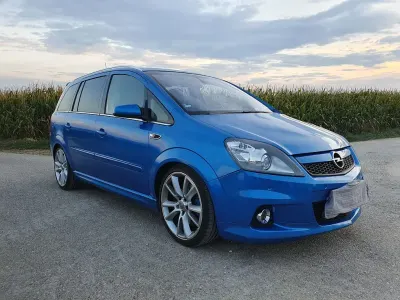 Gebraucht Opel Zafira OPC 241 PS (177 kW) 2009 Blau Van / Kleinbus