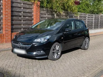 Gebraucht Opel Corsa 101 PS (74 kW) 2018 Schwarz Kleinwagen