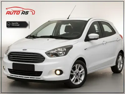 Gebraucht Ford Ka Plus Cool & Sound Edition 86 PS (63 kW) 2016 Weiß Kleinwagen