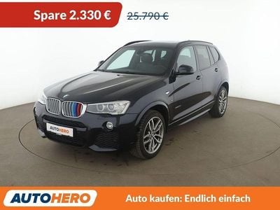 Usata BMW X3 Performance 258 CV (189 kW) 2016 Blu SUV