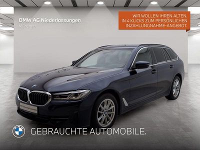 Gebraucht BMW 540 Sport Line 340 PS (250 kW) 2022 Blau Kombi