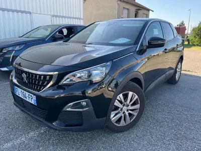 Gebraucht Peugeot 3008 Active 131 PS (96 kW) 2019 Schwarz SUV
