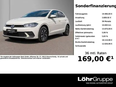Gebraucht VW Polo Move 95 PS (69 kW) 2024 Grau Kleinwagen