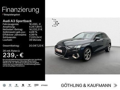 Gebraucht Audi A3 Advanced 150 PS (110 kW) 2020 Grau Limousine