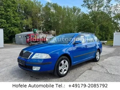 Gebraucht Skoda Octavia Team Edition 105 PS (77 kW) 2007 Blau Kombi