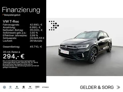 Gebraucht VW T-Roc R 300 PS (220 kW) 2024 Schwarz SUV