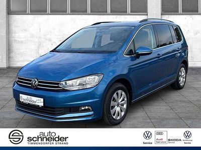 Gebraucht VW Touran Comfortline 150 PS (110 kW) 2022 Blau Van / Kleinbus