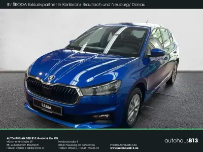 Neu Skoda Fabia Selection 95 PS (69 kW) 2026 Raceblue metallic (blau) Kleinwagen