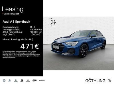 Ascariblau metallic Neu 2025 Audi A3 S-Line Limousine | 41.990 €