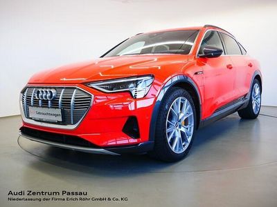 Gebraucht Audi e-tron Sportback S-Line 300 kW (408 PS) 2021 Rot SUV