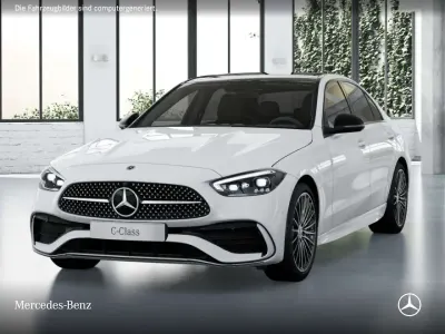 Gebraucht Mercedes C200 AMG 204 PS (150 kW) 2025 Weiß Limousine