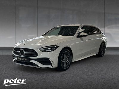 Gebraucht Mercedes C300e AMG 313 PS (230 kW) 2024 Unilack polarweiß Kombi