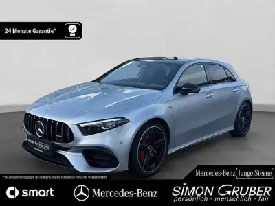 Occasion Mercedes A45 AMG AMG 421 PK (309 kW) 2024 Zilver Sedan