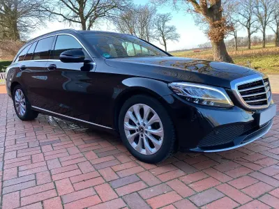 Brugt Mercedes C220 194 HK (142 kW) 2019 Sort Stationcar