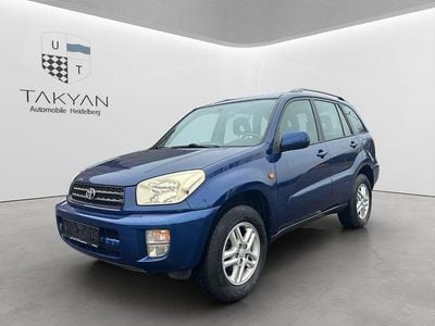 Usata Toyota RAV4 125 CV (91 kW) 2003 Blu SUV