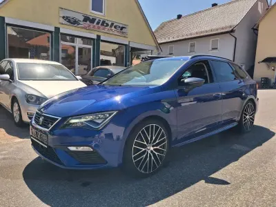 Gebraucht Seat Leon ST FR 179 PS (131 kW) 2018 Mystery blau metallic Kombi