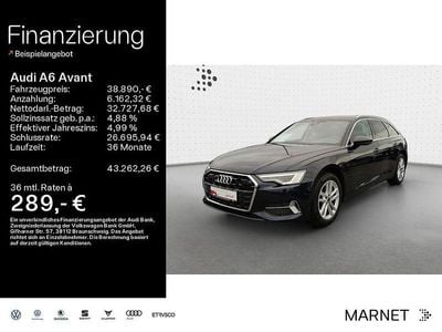 Firmamentblau metallic Gebraucht 2024 Audi A6 Advanced Plus Kombi | 38.890 € (Superpreis)