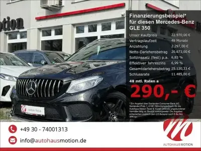 Gebraucht Mercedes GLE350 AMG line 258 PS (189 kW) 2015 Schwarz SUV