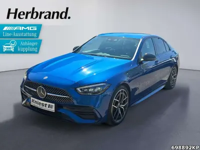 Gebraucht Mercedes C300 AMG 258 PS (189 kW) 2022 Spektralblau metallic Limousine