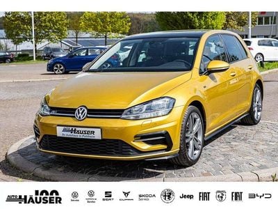 Second-hand VW Golf VII R-line 150 CP (110 kW) 2018 Galben Berlinǎ