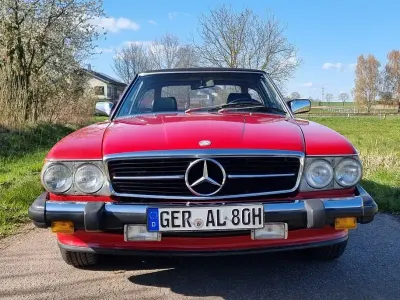 Gebraucht Mercedes 560 230 PS (169 kW) 1986 Rot Cabrio
