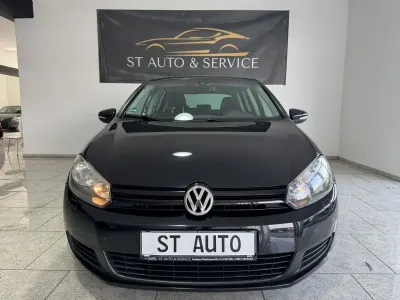 Gebraucht VW Golf VI Trendline 105 PS (77 kW) 2011 Schwarz Kleinwagen