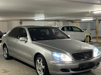 gebraucht Mercedes S500 VOLL VOLL * Holztisch * TV * Fond Entertainment!