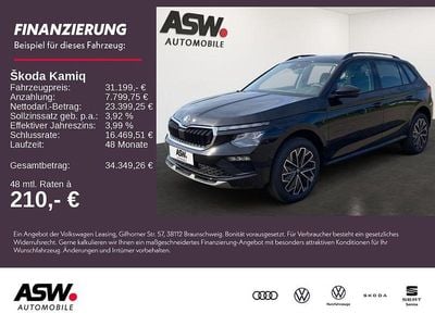 Neu Skoda Kamiq 116 PS (85 kW) 2025 Blackmagic perleffekt SUV