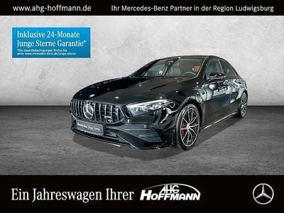 Schwarz Gebraucht 2024 Mercedes A35 AMG AMG Limousine | 47.720 € (Etwas zu teuer)