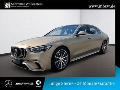 Gebraucht Mercedes S63 AMG AMG 802 PS (589 kW) 2023 Gold manufaktur magno lack manufaktur kalaharigold magn Limousine
