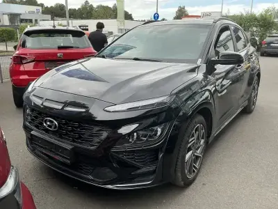 Gebraucht Hyundai Kona N Line 199 PS (146 kW) 2022 Schwarz SUV