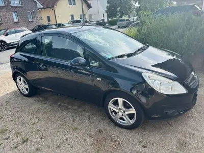 Gebraucht Opel Corsa 80 PS (58 kW) 2009 Schwarz Kleinwagen