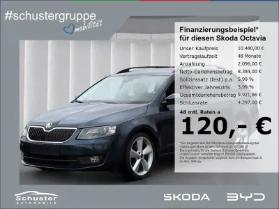 Gebraucht Skoda Octavia Elegance 179 PS (131 kW) 2013 Blau Kombi