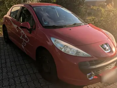 Gebraucht Peugeot 207 109 PS (80 kW) 2005 Rot Kleinwagen