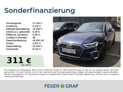 Gebraucht Audi A4 S-Line 163 PS (119 kW) 2024 Navarrablau metallic Kombi
