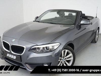 Gebraucht BMW 218 Advantage 136 PS (100 kW) 2019 Grau Cabrio