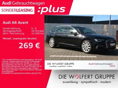 Brugt Audi A6 Design 265 HK (194 kW) 2023 Sort Stationcar
