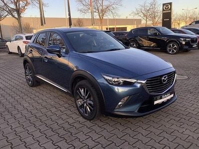 Turmalinblau metallic Gebraucht 2018 Mazda CX-3 Sports-Line SUV | 17.780 € (Fairer Preis)