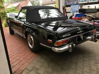 Gebraucht Mercedes SL280 170 PS (125 kW) 1971 Schwarz Cabrio