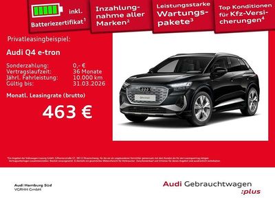 Gebraucht Audi Q4 e-tron S-Line 210 kW (286 PS) 2025 Mythosschwarz metallic SUV