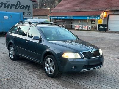 Gebraucht Skoda Octavia Scout 4x4 130 PS (95 kW) 2008 Blau Kombi