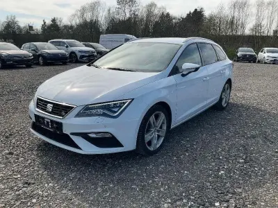 Brugt Seat Leon ST Beats 131 HK (96 kW) 2018 Hvid Stationcar
